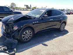 Salvage cars for sale from Copart Van Nuys, CA: 2021 Maserati Levante S