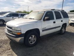 Salvage cars for sale at Sacramento, CA auction: 2002 Chevrolet Tahoe K1500