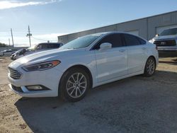 Vehiculos salvage en venta de Copart Jacksonville, FL: 2017 Ford Fusion SE