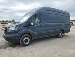 Salvage trucks for sale at Indianapolis, IN auction: 2019 Ford Transit T-250