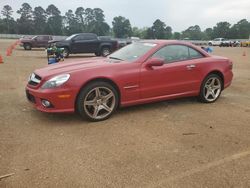 Salvage cars for sale from Copart Longview, TX: 2009 Mercedes-Benz SL 550