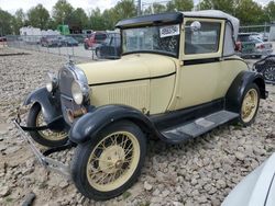 Vehiculos salvage en venta de Copart Columbia, MO: 1928 Ford Model A