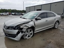 Salvage cars for sale at Apopka, FL auction: 2014 Volkswagen Passat SE