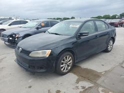 Salvage cars for sale at Grand Prairie, TX auction: 2011 Volkswagen Jetta SE