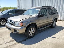 Salvage cars for sale from Copart Windsor, NJ: 2002 Nissan Pathfinder LE
