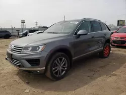 Salvage cars for sale at Chicago Heights, IL auction: 2016 Volkswagen Touareg Sport