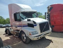 Salvage trucks for sale at Kansas City, KS auction: 2015 Volvo VN VNM
