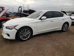 Infiniti salvage cars for sale: 2018 Infiniti Q50 Luxe