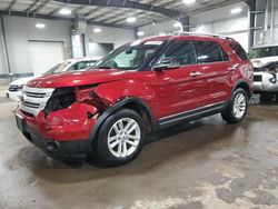 Salvage cars for sale at Ham Lake, MN auction: 2013 Ford Explorer XLT