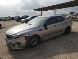 Salvage cars for sale at Temple, TX auction: 2015 KIA Optima LX