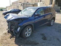Salvage cars for sale from Copart Fredericksburg, VA: 2015 Toyota Highlander Limited