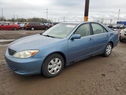 Salvage cars for sale at Woodhaven, MI auction: 2002 Toyota Camry LE