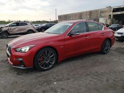 Salvage cars for sale from Copart Fredericksburg, VA: 2020 Infiniti Q50 RED Sport 400