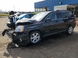 Salvage cars for sale at Woodhaven, MI auction: 2017 GMC Terrain SLT