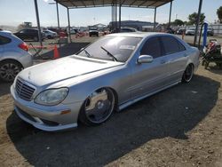 Salvage cars for sale from Copart San Diego, CA: 2004 Mercedes-Benz S 500
