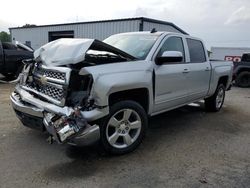 Salvage cars for sale at Shreveport, LA auction: 2015 Chevrolet Silverado K1500 LT