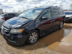 Salvage cars for sale from Copart Elgin, IL: 2014 Honda Odyssey EXL