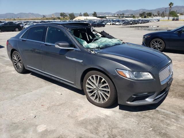 2017 Lincoln Continental Select