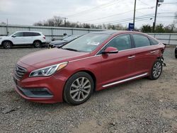 Hyundai Sonata Sport salvage cars for sale: 2016 Hyundai Sonata Sport