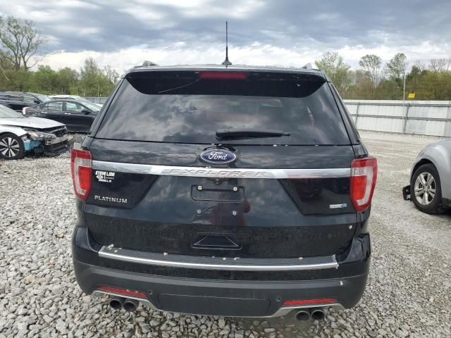 2018 Ford Explorer Platinum