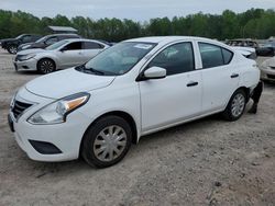 Salvage cars for sale at Charles City, VA auction: 2017 Nissan Versa S