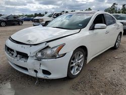 Salvage cars for sale from Copart Houston, TX: 2010 Nissan Maxima S