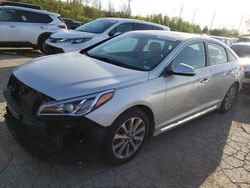 Salvage cars for sale from Copart Bridgeton, MO: 2017 Hyundai Sonata Sport