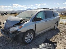 Salvage cars for sale at Magna, UT auction: 2015 Toyota Sienna XLE