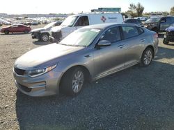 Salvage cars for sale at Antelope, CA auction: 2018 KIA Optima LX