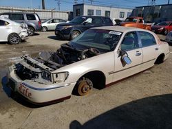Salvage cars for sale at Los Angeles, CA auction: 2001 Lincoln Town Car Cartier