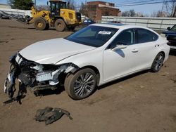 Salvage cars for sale at New Britain, CT auction: 2021 Lexus ES 350 Base