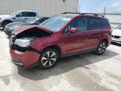 Salvage cars for sale at Haslet, TX auction: 2017 Subaru Forester 2.5I Premium