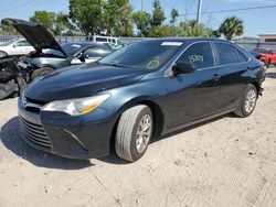 Salvage cars for sale from Copart Riverview, FL: 2015 Toyota Camry LE