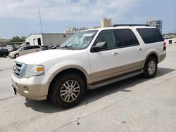 Salvage cars for sale at New Orleans, LA auction: 2013 Ford Expedition EL XLT