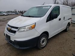 Salvage trucks for sale at Elgin, IL auction: 2017 Chevrolet City Express LS