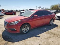 Salvage cars for sale at Oklahoma City, OK auction: 2017 Hyundai Sonata SE