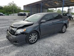 Salvage cars for sale from Copart Cartersville, GA: 2009 Toyota Corolla Base