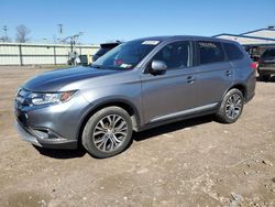 Salvage cars for sale from Copart Central Square, NY: 2017 Mitsubishi Outlander SE