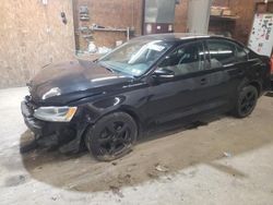 Salvage cars for sale from Copart Ebensburg, PA: 2012 Volkswagen Jetta SE