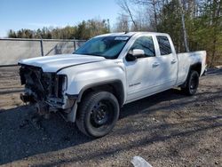Salvage trucks for sale at Bowmanville, ON auction: 2014 GMC Sierra K1500 SLE