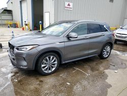 Salvage cars for sale at New Orleans, LA auction: 2019 Infiniti QX50 Essential