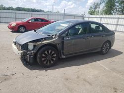 Salvage cars for sale from Copart Dunn, NC: 2009 Honda Civic EXL