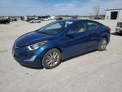 Salvage cars for sale from Copart Kansas City, KS: 2016 Hyundai Elantra SE