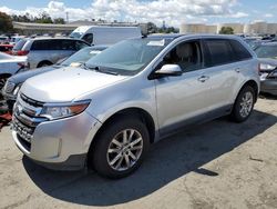 Salvage cars for sale from Copart Martinez, CA: 2013 Ford Edge SEL