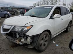 Salvage cars for sale from Copart Arlington, WA: 2012 Acura MDX