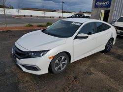Salvage cars for sale at Mcfarland, WI auction: 2020 Honda Civic LX