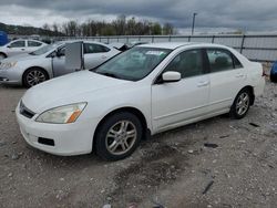 Salvage cars for sale from Copart Lawrenceburg, KY: 2007 Honda Accord SE
