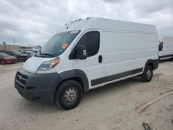 Salvage cars for sale from Copart Houston, TX: 2017 Dodge RAM Promaster 2500 2500 High