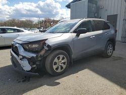 Salvage cars for sale at East Granby, CT auction: 2019 Toyota Rav4 LE