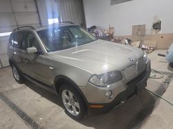 BMW X3 salvage cars for sale: 2008 BMW X3 3.0SI